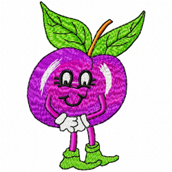 Funny Veggies Embroidery Design 2 Funny Veggies Embroidery Design 2